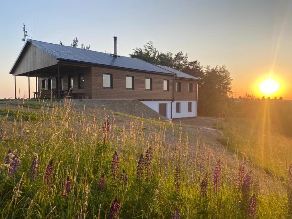 Restaurace A Penzion Gansberg Cotkytle Екстериор снимка