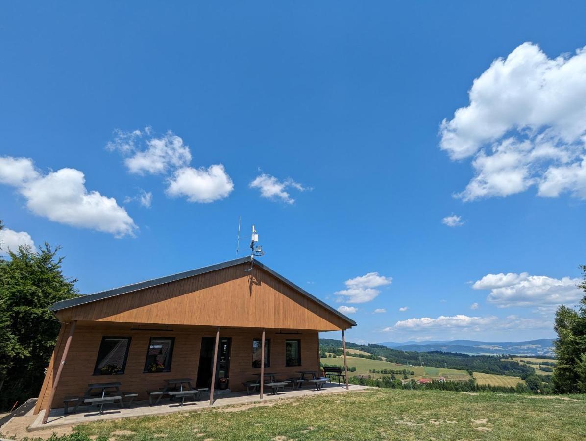 Restaurace A Penzion Gansberg Cotkytle Екстериор снимка