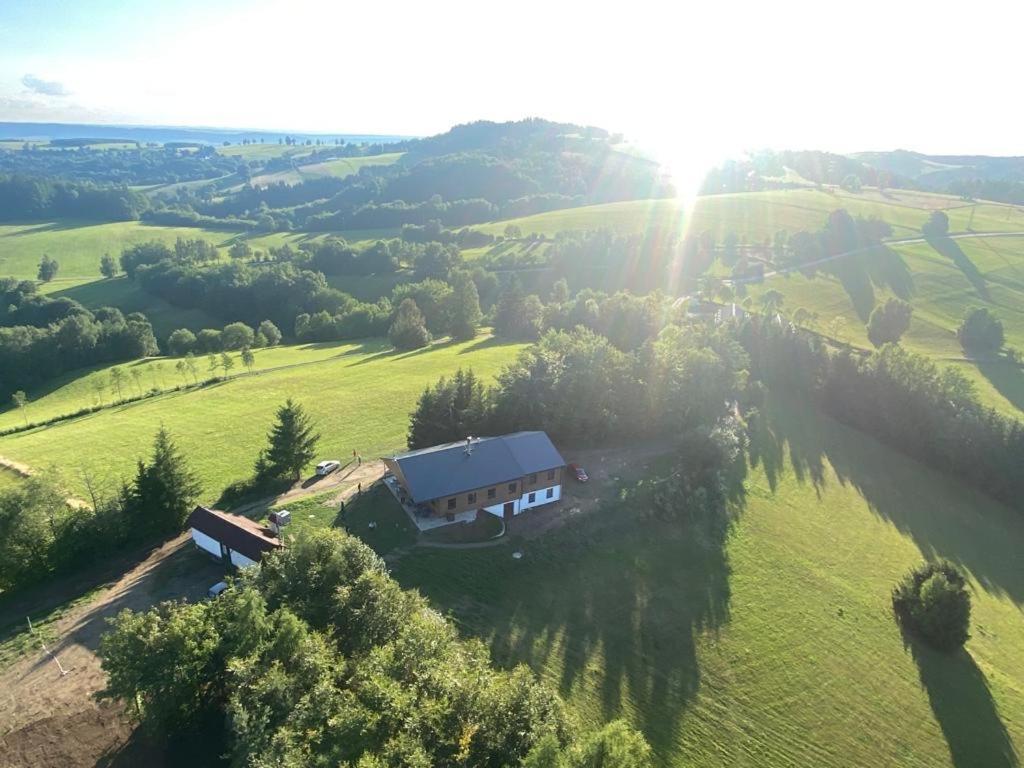 Restaurace A Penzion Gansberg Cotkytle Екстериор снимка