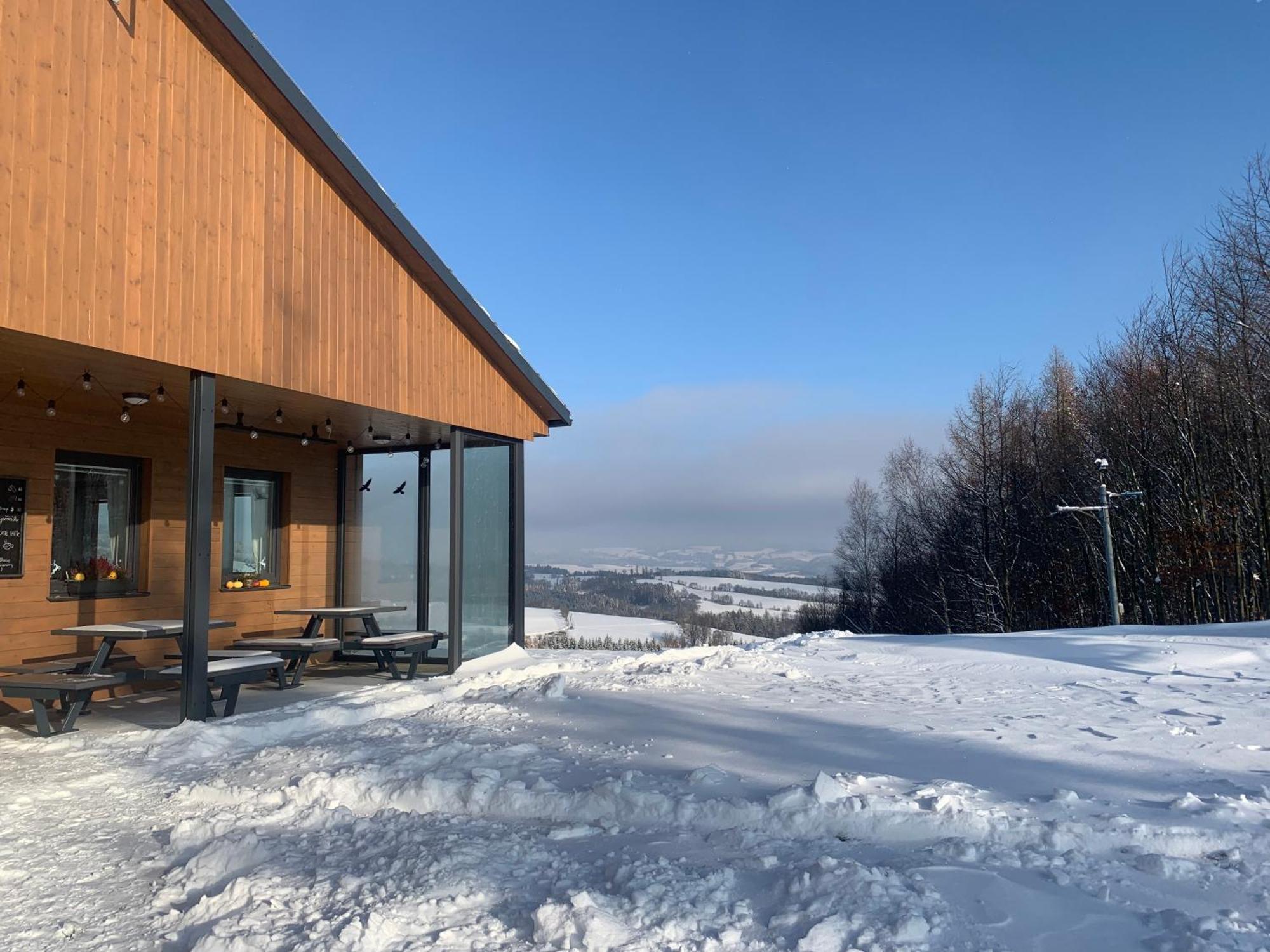 Restaurace A Penzion Gansberg Cotkytle Екстериор снимка